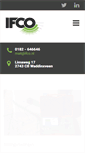 Mobile Screenshot of ifco.nl