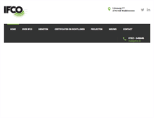 Tablet Screenshot of ifco.nl